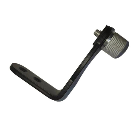 Binoculars Tripod Adapter L-Shaped Metal Mount Connector for Photography, Stabilizing Binocular(Black) by bashfashion