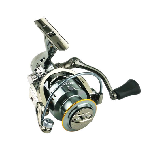 YUMOSHI SJ3000 Seamless Saltwater Spinning Fishing Reel Full Metal Spool 5.2:1 Gear Ratio by YUMOSHI