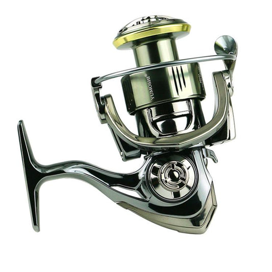 YUMOSHI SE3000 Dual Handle Zero-Gap Spinning Reel Balanced Anti-Shake Design, 5.2:1 Gear Ratio by YUMOSHI