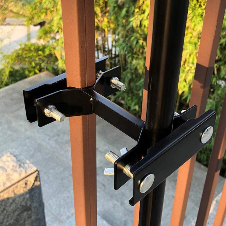 3pcs /Pack Outdoor Umbrella Clamp Holder for Garden Patio Balcony Sun Shade Pole Stabilizer Mounting Bracket(Black) by bashfashion