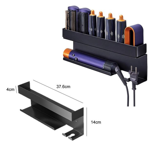 For Dyson Wall-Mounted Curling Iron Hair Dryer Storage Rack, Specification: Iron by bashfashion