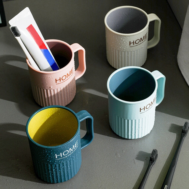 Creative Double Plastic Mouthwash Cup for Household Brushing Cups, Capacity:301-400ml(White) by bashfashion