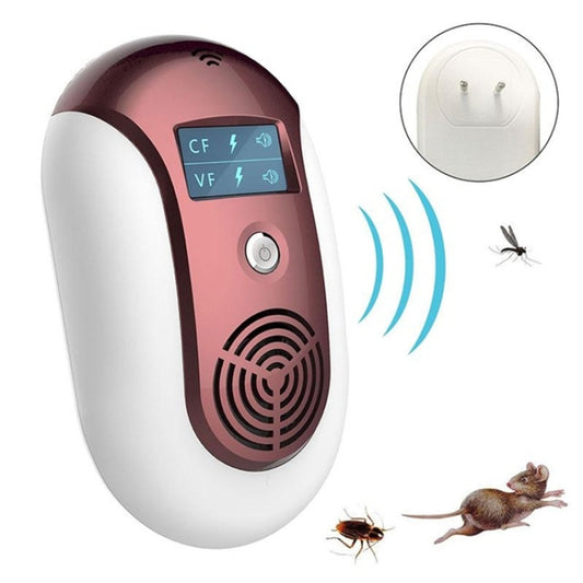 Electronic Pest Control Ultrasonic Pest Repeller(Red) by bashfashion