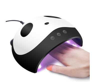 36W UV Lamp LED Panda Shape Lamp Nail Dryer USB Charge Nail Art Tools(Induction) by bashfashion
