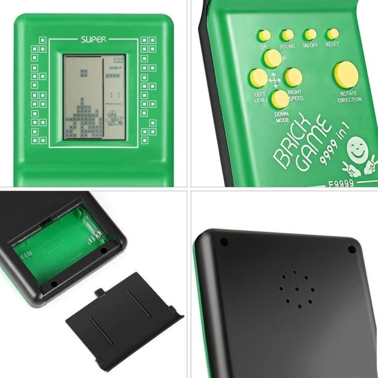 Classic Brick Game Handheld Game Console, Bulit-in 7 Kinds Games, Random Color Delivery by bashfashion