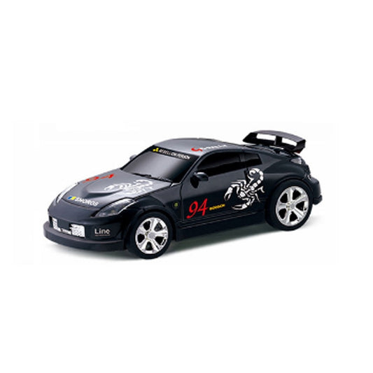 Coke Can Mini RC Car Radio Remote Control Micro Racing Car(Black) by bashfashion