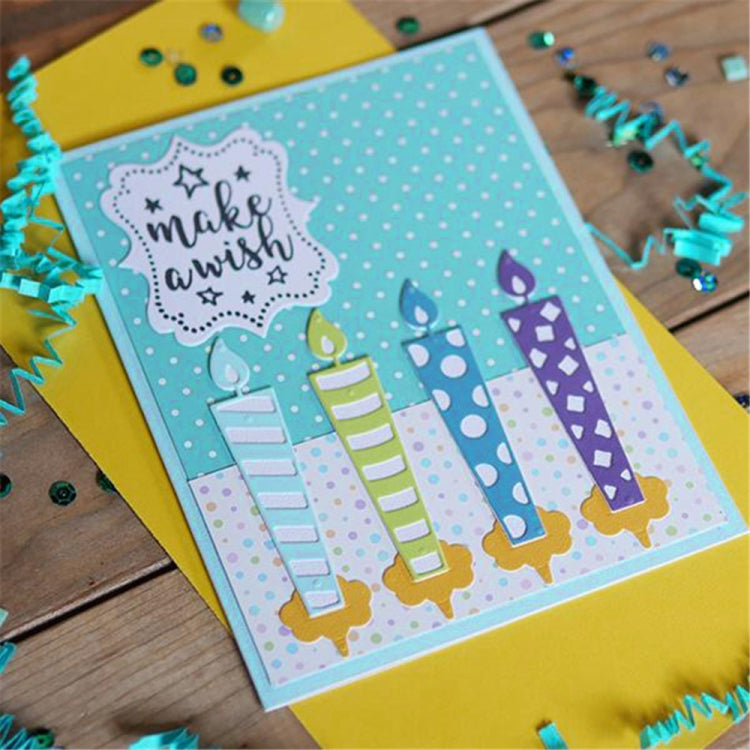 7 In 1 Cut Book Etching Knife Die Birthday Candle Carbon Steel Die by bashfashion