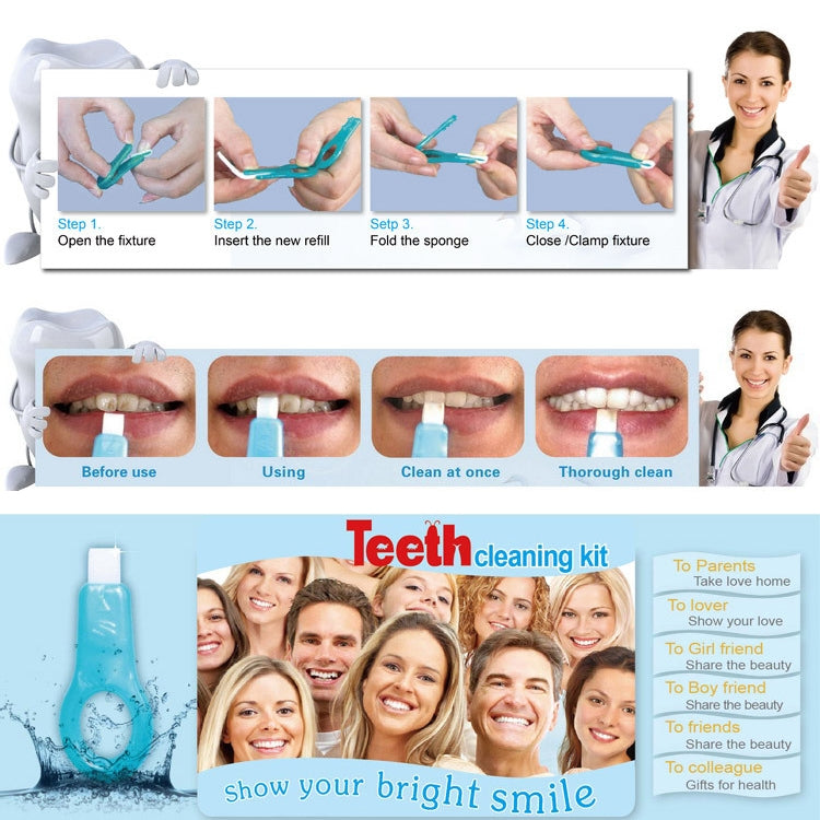 Professional Nano Teeth Whitening Oral Cleansing Set by bashfashion