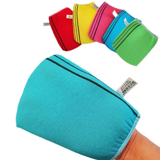 Sponge Bath Wipe One-sided Hand Bath Towel(Green) by bashfashion