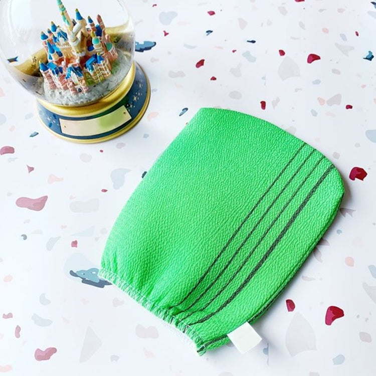 Sponge Bath Wipe One-sided Hand Bath Towel(Green) by bashfashion