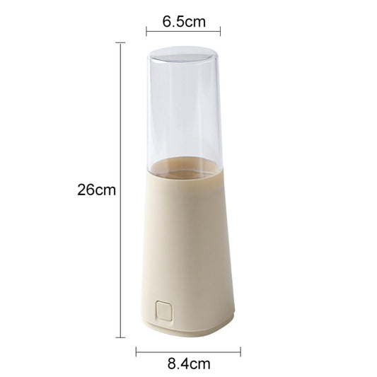 Dustproof Kitchen Drain Household Plastic Cutlery Storage Chopsticks Box with Lid(Apricot) by bashfashion