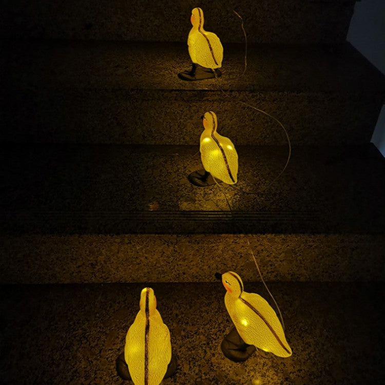 Solar Power Duck Outdoor Courtyard Decoration Lamp by bashfashion