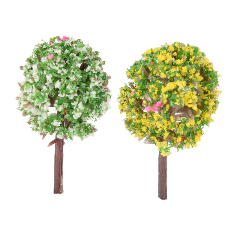 3 PCS Artificial Tree Miniature Garden Home Decoration, Random Color Delivery by bashfashion