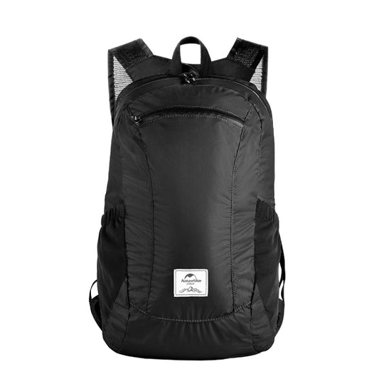Naturehike Ultra-light Portable Outdoor Waterproof Bag Travel Double Shoulder Foldable Backpack, Capacity:22L(Black) by Naturehike