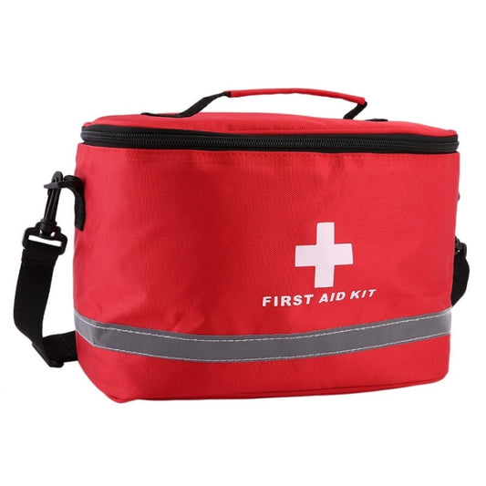 Outdoor First Aid Kit Sports Camping Bag Home Emergency Survival Package(Red) by bashfashion