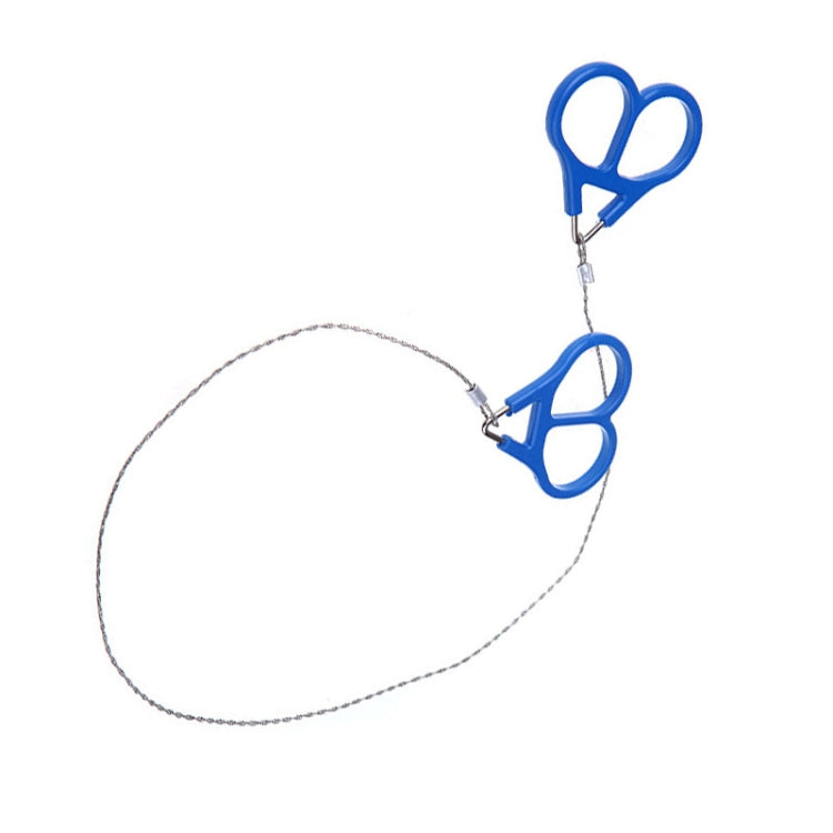 EDC Emergency Stainless Steel Wire Saw Outdoor Practical Camping Hiking Manual Steel Rope Chain Saw Survival Tools by bashfashion