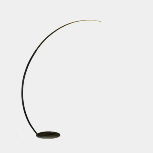 Simple Creative Fishing Type Reading Table Lamp Living Room Sofa Bedroom Floor Lamp, Light Color:White Light(Black) by bashfashion