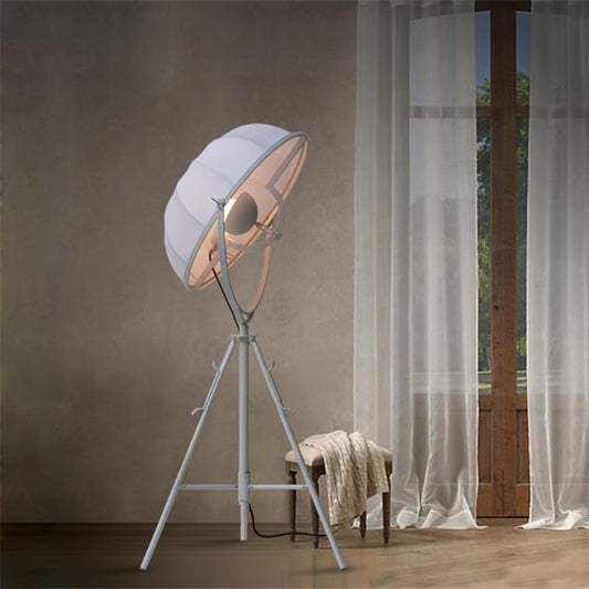 Satellite Studio Tripod Floor Lamp Living Room Bedroom , CN Plug, Size:S(White) by bashfashion