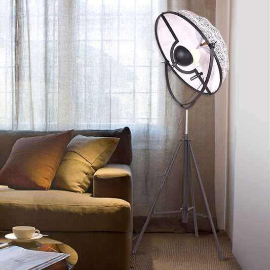 Satellite Studio Tripod Floor Lamp Living Room Bedroom , CN Plug, Size:L(Flower Color) by bashfashion