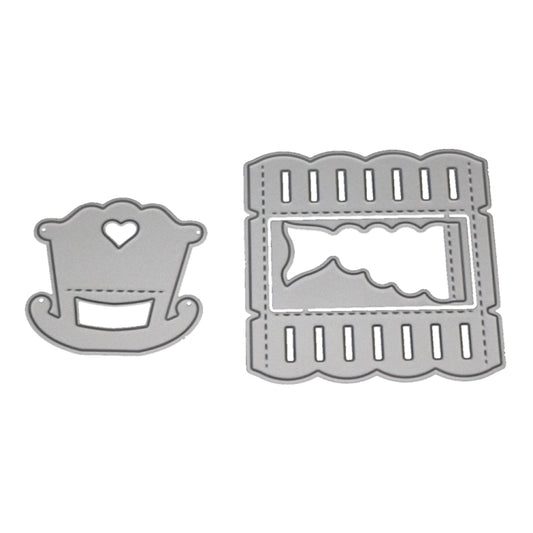 DIY Baby Cradle Carbon Steel Knife Model Children's Puzzle Paper Art Embossing by bashfashion