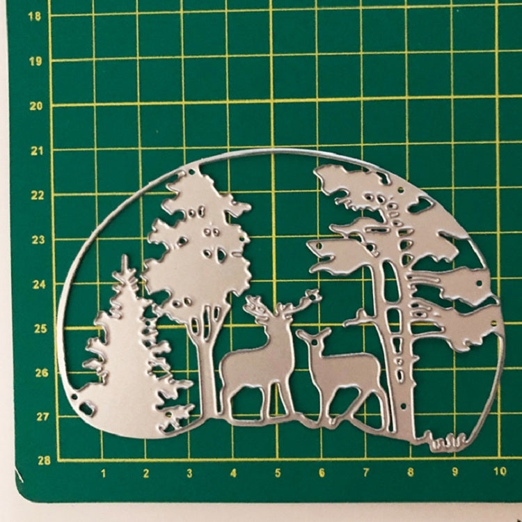 Deer DIY Embossing Mold Christmas Elk Carbon Steel Knife Mold by bashfashion