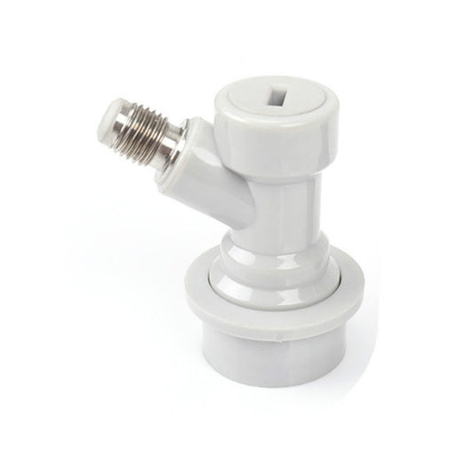 Home Beer Keg Connector Distributor Keg Disconnect Ball Lock(Gray Thread) by bashfashion