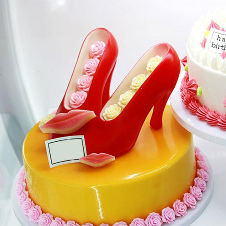 3D Chocolate Mold Fondant Cake Ladies High Heel Mold(Small P033) by bashfashion
