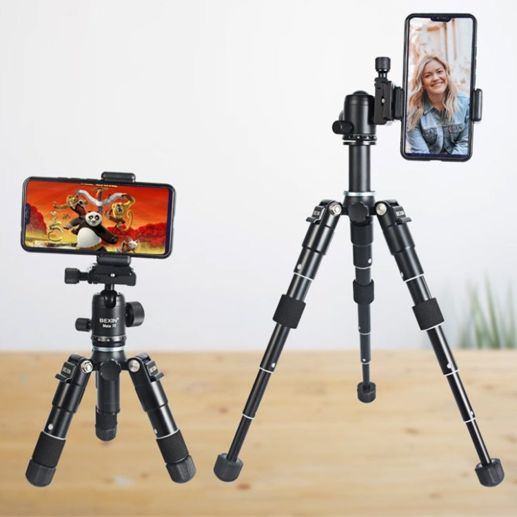BEXIN Mate 10 Mobile Phone Camera Desktop Aluminum Alloy Tripod Mount Live Broadcast Selfie Stick Tripod by BEXIN