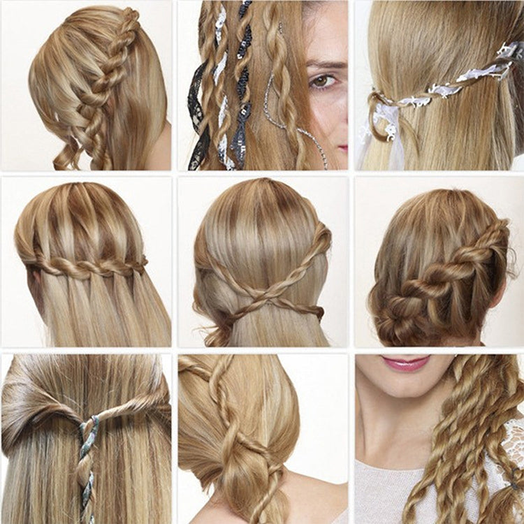 Professional Fast Styling Smart Electric Braid Machine Twist Curling Iron by bashfashion