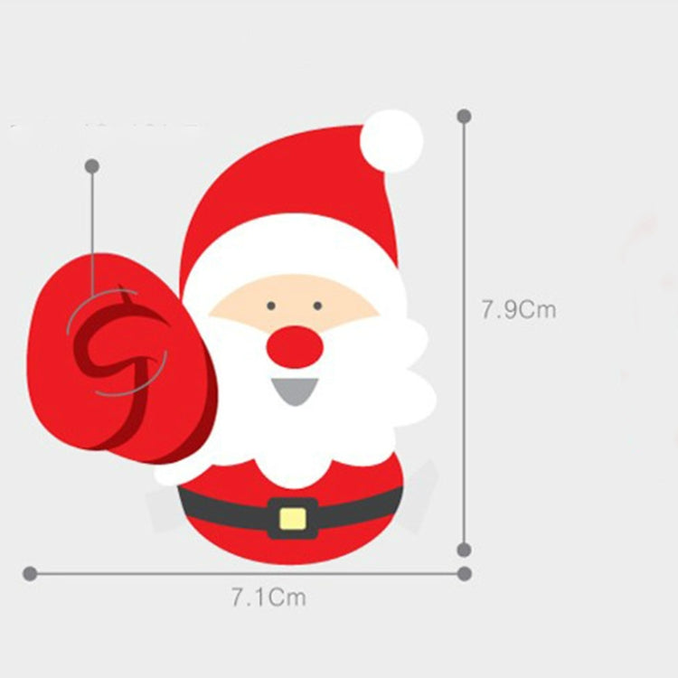 2 Packs Christmas Baking Decoration Cute Santa Penguin Lollipop Paper Card(Penguin) by bashfashion