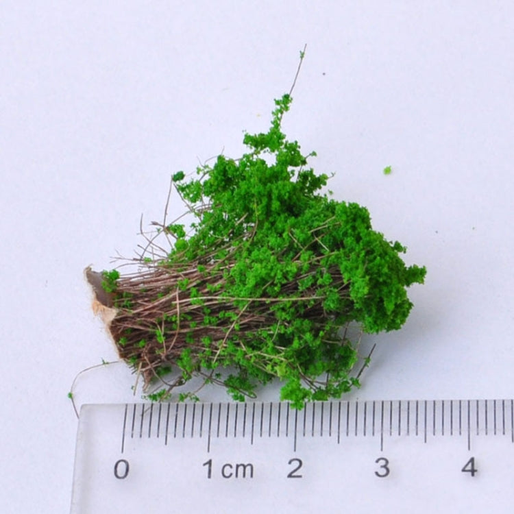 Artificial Handmade Model Material Sand Table Building Bush Flower Finished Flower(Yellow Flower) by bashfashion