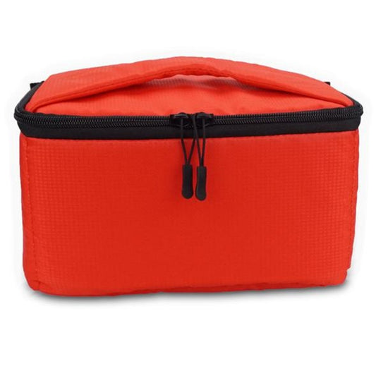 Water-resistant DSLR Padded insert Case Waterproof Zipper Removable Partition Camera Bags(Red) by bashfashion