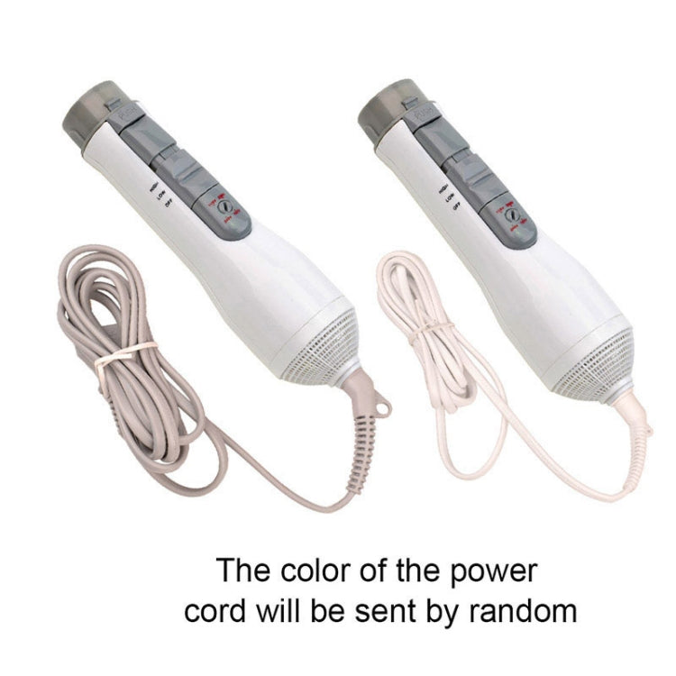 8 in 1 Professional Hair Dryer Hair Curler for Hotel Travel With Comb Powerful Hairdryer(White) by bashfashion