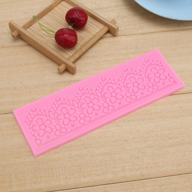 DIY Baking Tools Lace Silicone Moulds Fondant Cake Surrounding Decoration Tools Chocolate Mould by bashfashion