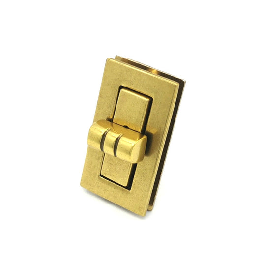 Handbag Hardware Accessories Gilt Metal Lock by bashfashion