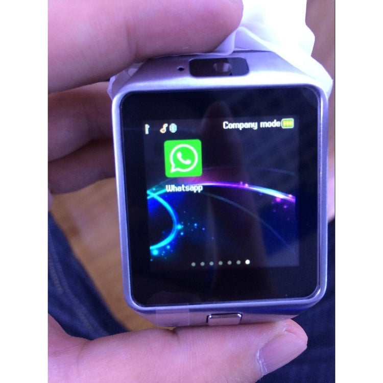 DZ09 1.56 inch Screen Bluetooth 3.0 Android 4.1 OS Above Smart Watch Phone with Bluetooth Call & Call Reminder & Sleep Monitor & Pedometer & Sedentary Reminder & Calendar & SMS & Audio and Video Player & Anti-loss Function(White) by bashfashion