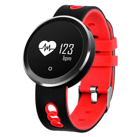 Q7 0.95 inch HD OLED Screen Display Bluetooth Smart Bracelet, IP68 Waterproof, Support Pedometer / Sedentary Reminder / Heart Rate Monitor / Sleep Monitor, Compatible with Android and iOS Phones(Red) by bashfashion