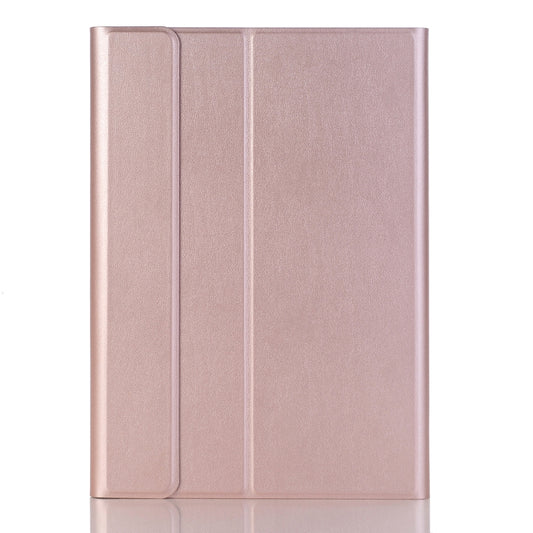 Detachable Bluetooth Keyboard Ultrathin Horizontal Flip Leather Tablet Case for Huawei MediaPad M5 / M5 Pro 10.8 inch, with Holder(Rose Gold) by bashfashion