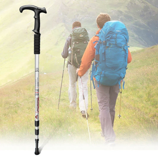 132cm Telescopic Outdoor Three-section Trekking Pole by bashfashion