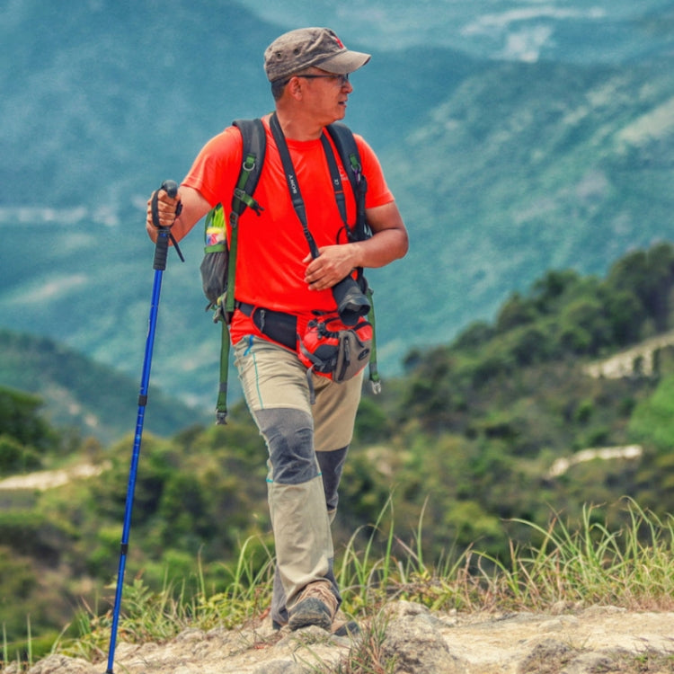 132cm Telescopic Outdoor Three-section Trekking Pole by bashfashion