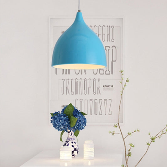 Restaurant Chandelier Simple Modern Single-head Dining Table Lamp Fashion Aisle Living Room Bar (Orange) by YWXLight