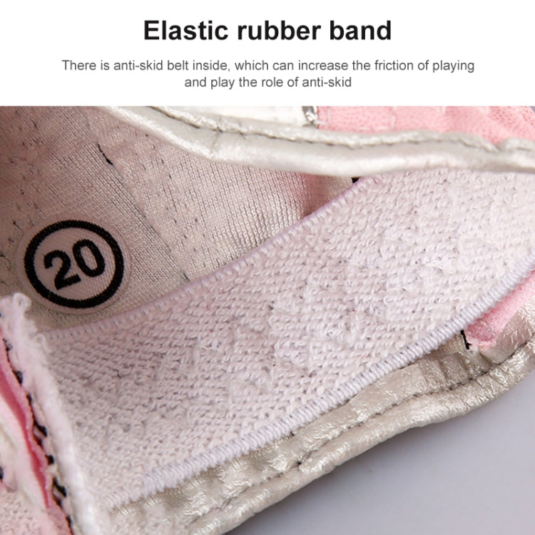 PGM One Pair Golf Non-Slip PU Leather Gloves for Women (Color:Red Size:20) by PGM