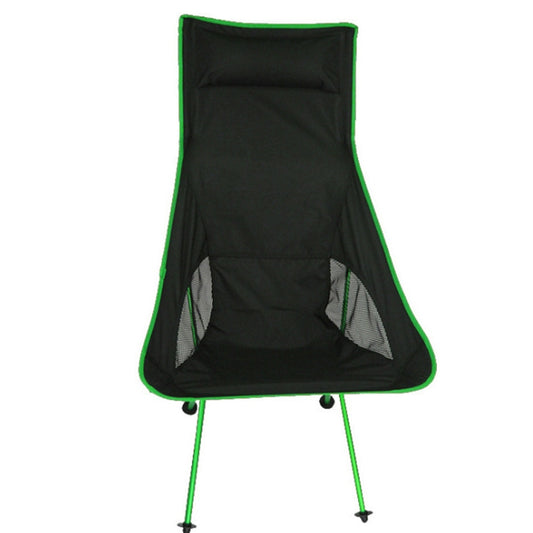 Outdoor Portable Folding Camping Chair Light Fishing Beach Chair Aviation Aluminum Alloy Backrest Recliner by bashfashion