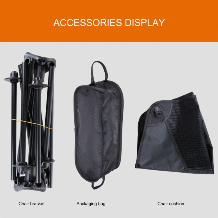 Outdoor Portable Folding Camping Chair Light Fishing Beach Chair Aviation Aluminum Alloy Backrest Recliner by bashfashion