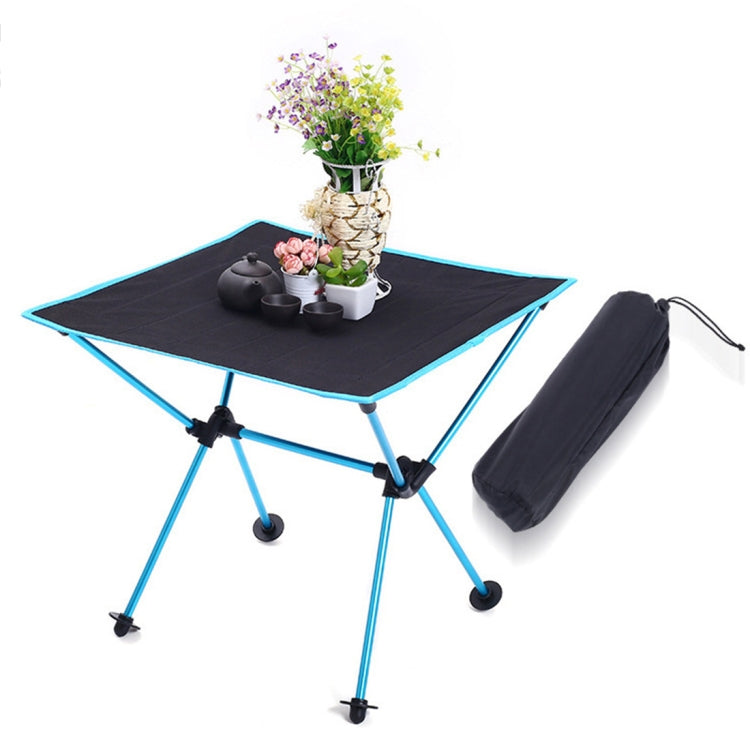 Outdoor Camping Portable Light Folding Table Oxford Cloth Aviation Aluminum Picnic Barbecue Table by bashfashion