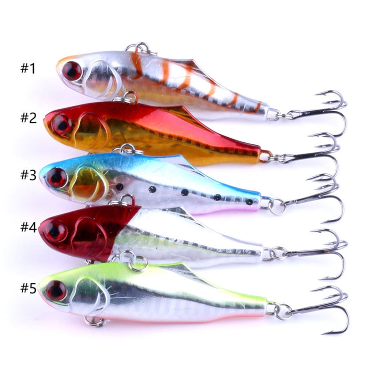 HENGJIA VI026 7cm/24g Full Swimming Layer Plastic Hard Baits Fishing Lures Set Tackle Baits, Bagged (5#) by HENGJIA