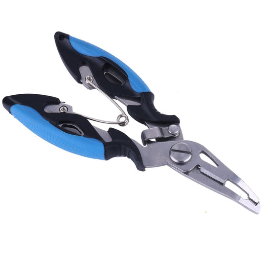 HENGJIA QT013 Multifunctional Stainless Steel Jaw Fishing Pliers Scissors Hook Removal Tool Line Cutter Fishing Tackle by HENGJIA