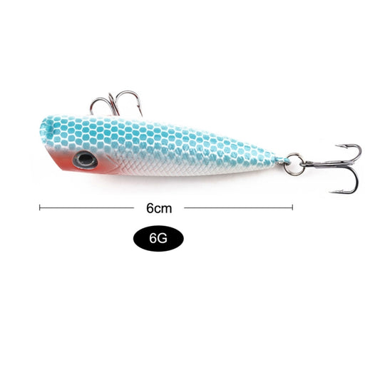 HENGJIA PO035 6cm/6g Simulation Hard Baits Fishing Lures Tackle Baits Fit Saltwater and Freshwater (1#) by HENGJIA