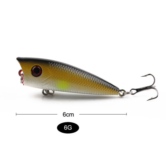 HENGJIA PO035 6cm/6g Simulation Hard Baits Fishing Lures Tackle Baits Fit Saltwater and Freshwater (2#) by HENGJIA