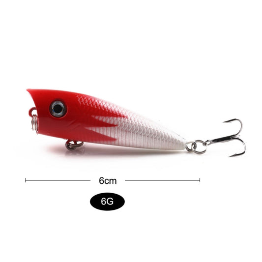 HENGJIA PO035 6cm/6g Simulation Hard Baits Fishing Lures Tackle Baits Fit Saltwater and Freshwater (3#) by HENGJIA